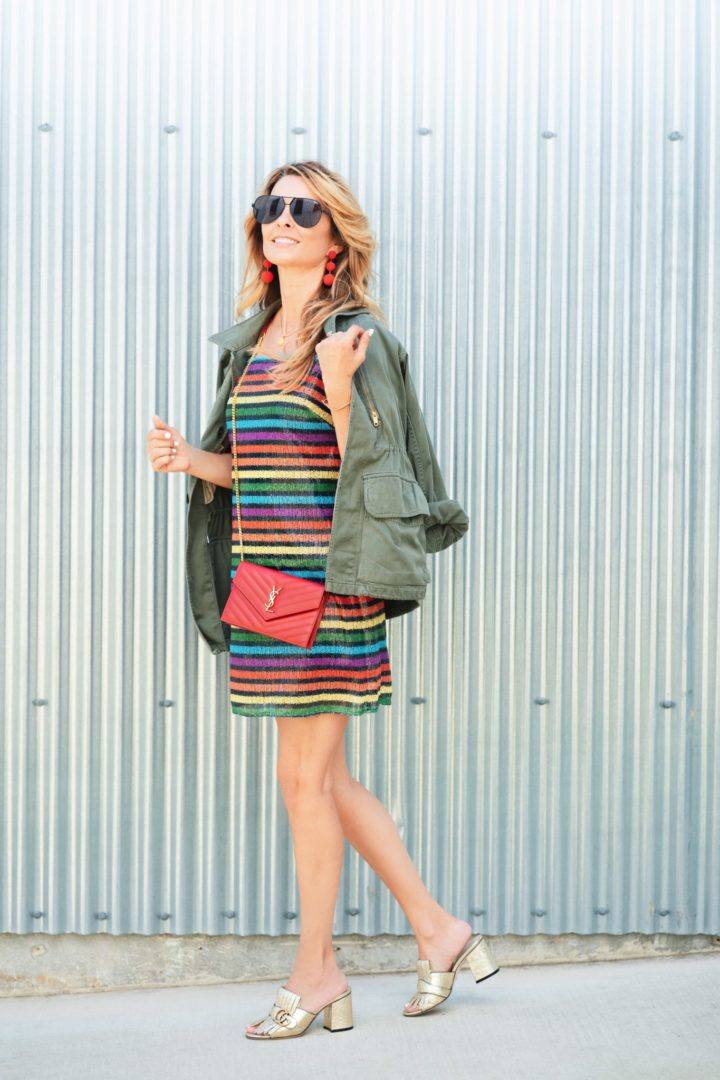 How To Style Rainbow Print Fashion Tips