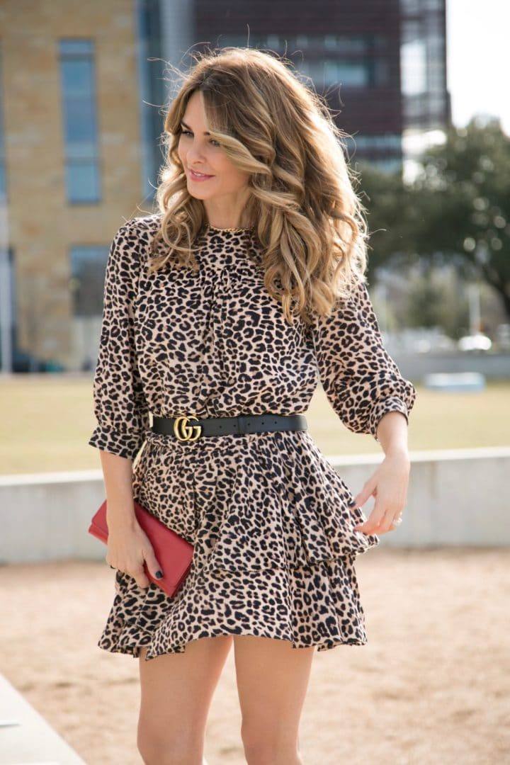 Leopard Print Trend Dress