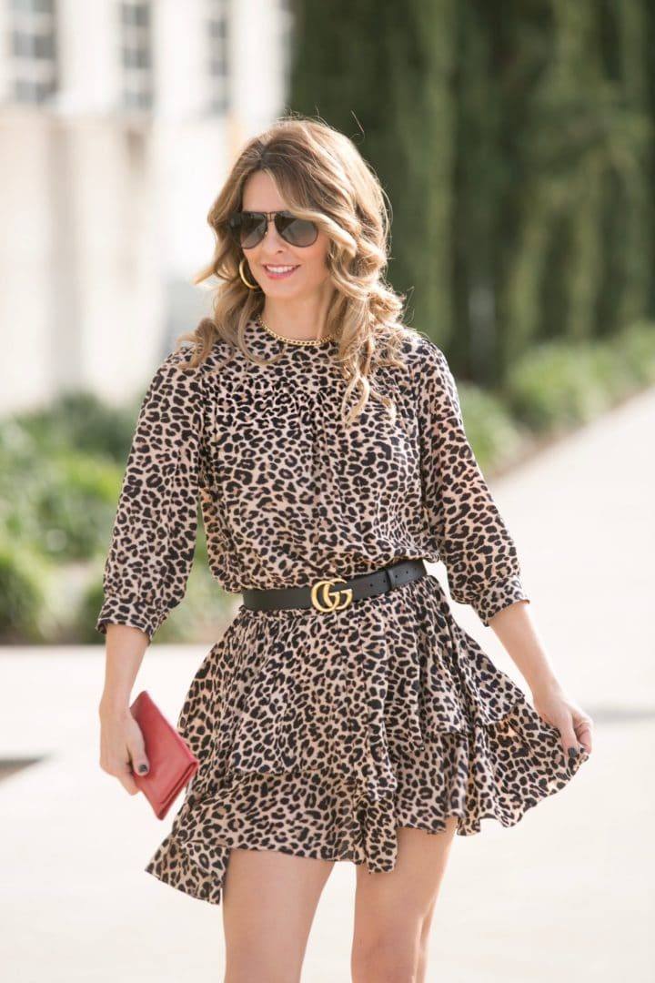 Leopard Print Trend Dress