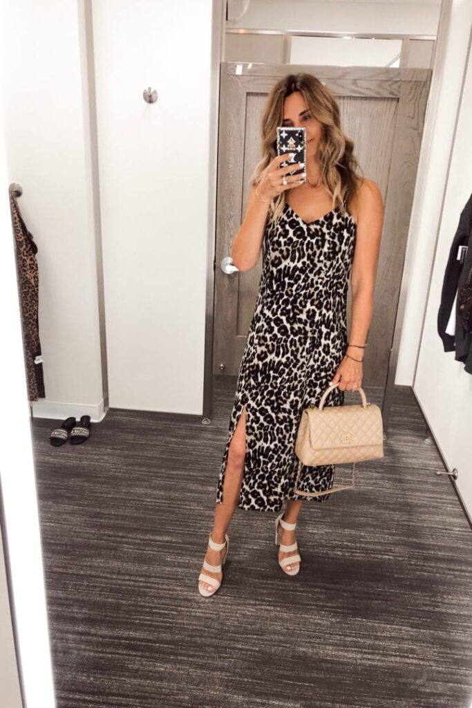 Leopard Dress Chanel Coco Bag